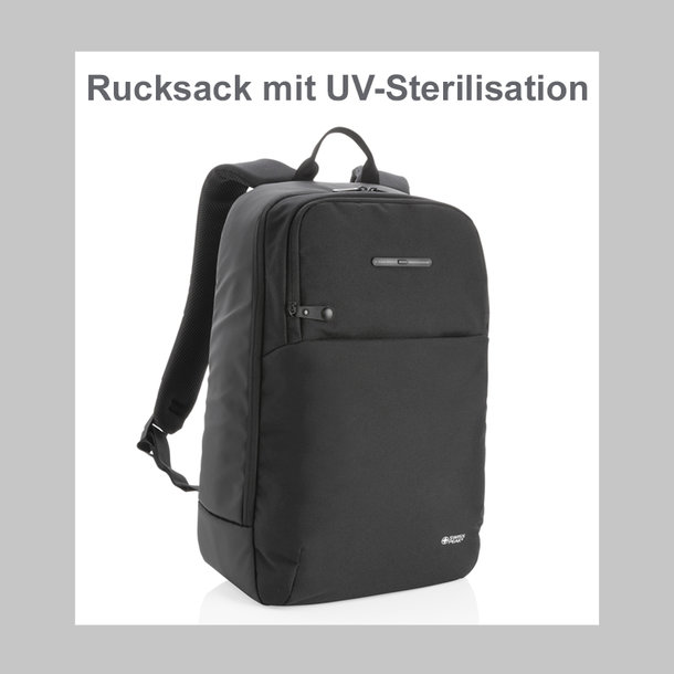 Swiss Peak Rucksack mit UV-Sterilisations-Tasche